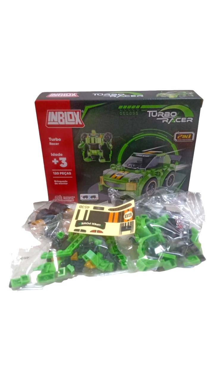 BLOCOS MONTAR TURBO RACER